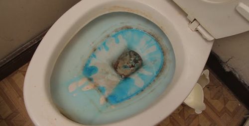 Como limpar crostas de vaso sanitário?